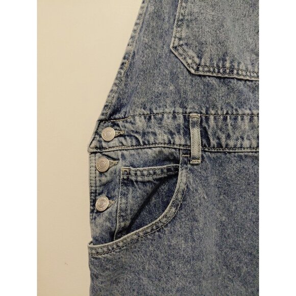 We The Free People Ziggy Denim Overalls Light Wash Blue Medium - Picture 4 of 8